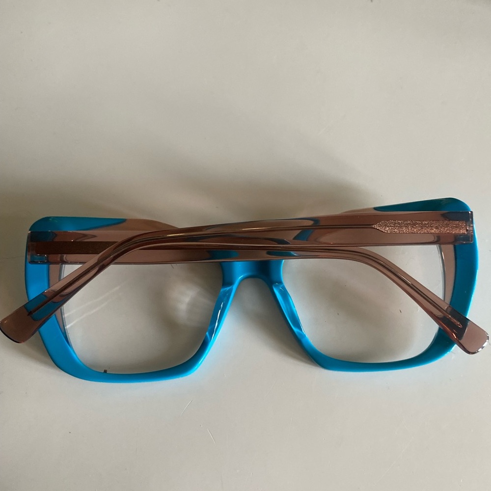 Bright blue/brown frames - Picture 4 of 4